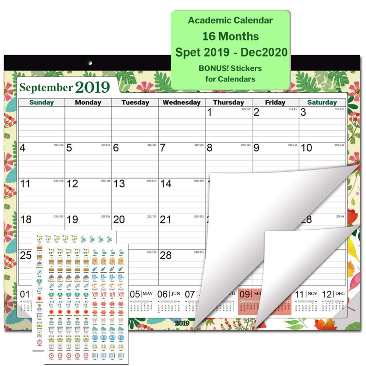 Wholesale Wall Calendar Planner Printing Magnetic Calendar Custom